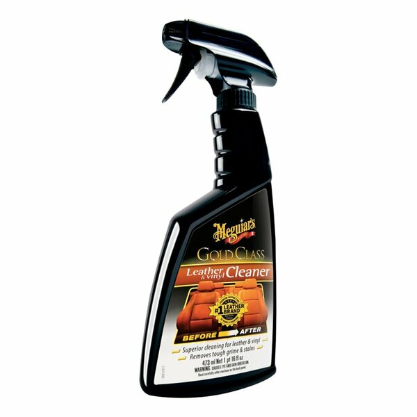Meguiars Gold Class Leather and Vinyl Cleaner, 16oz G18516